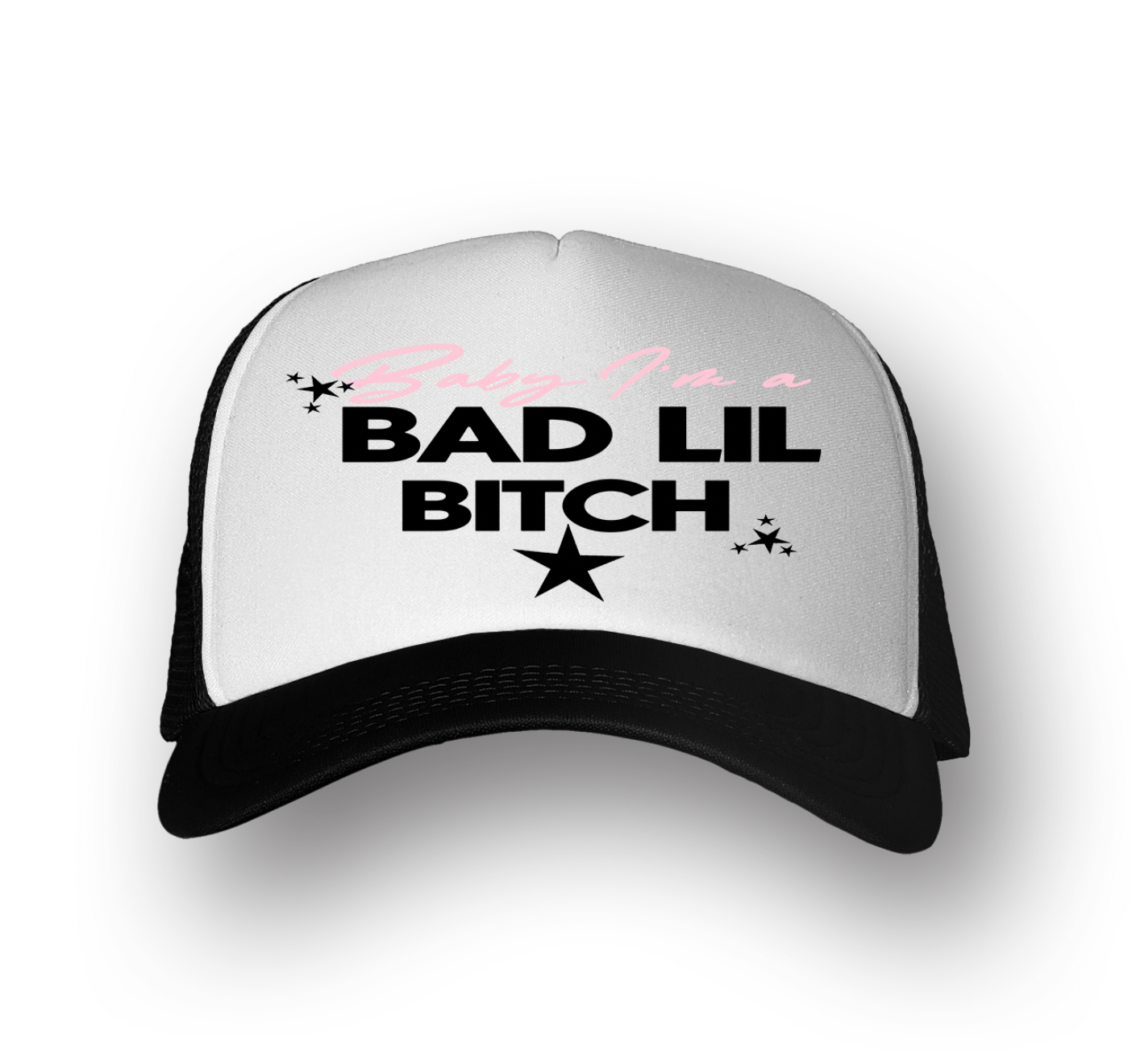 Bad Lil B**** Trucker hat Jaidyn Alexis x Gastationla