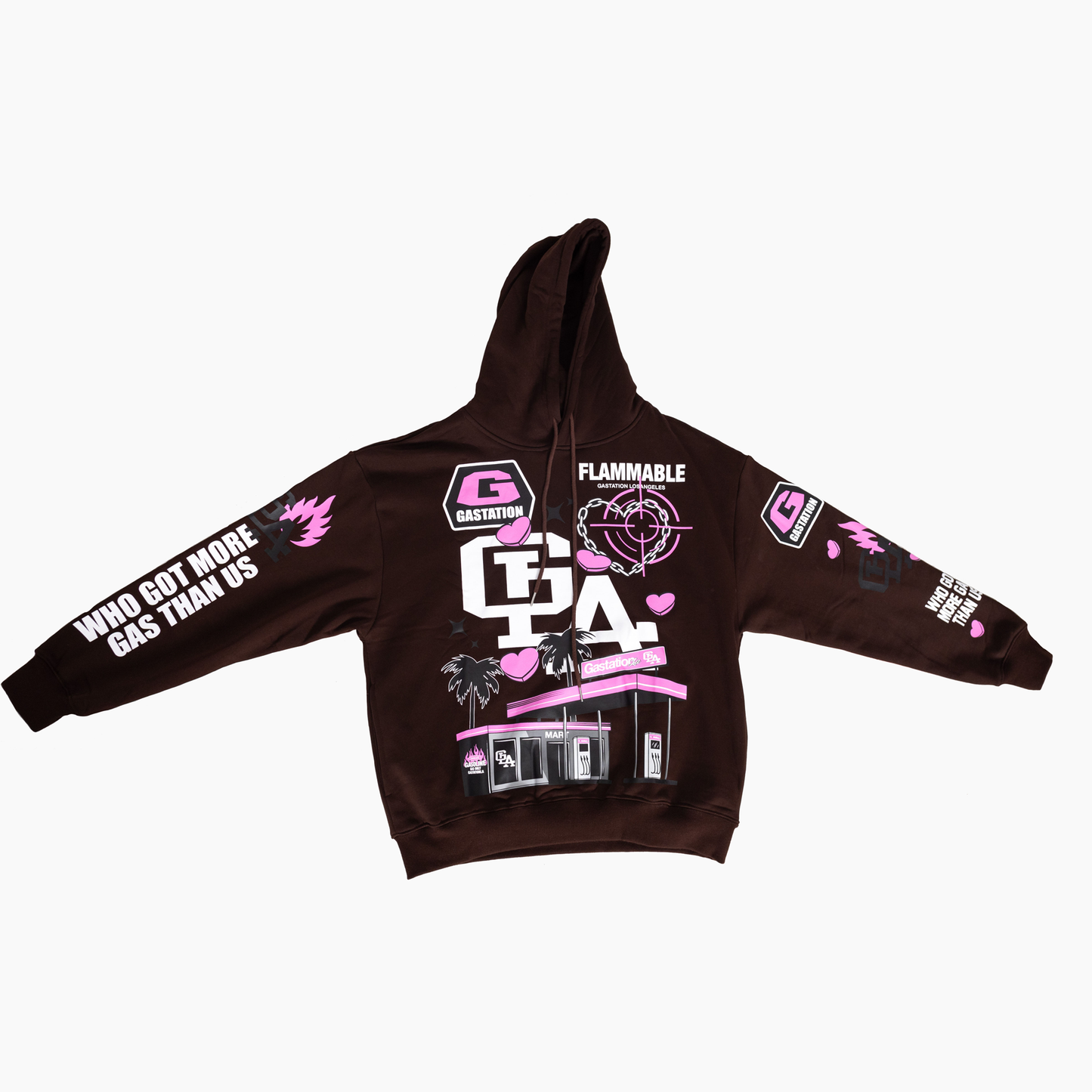 GLA staple Hoodie (brown)