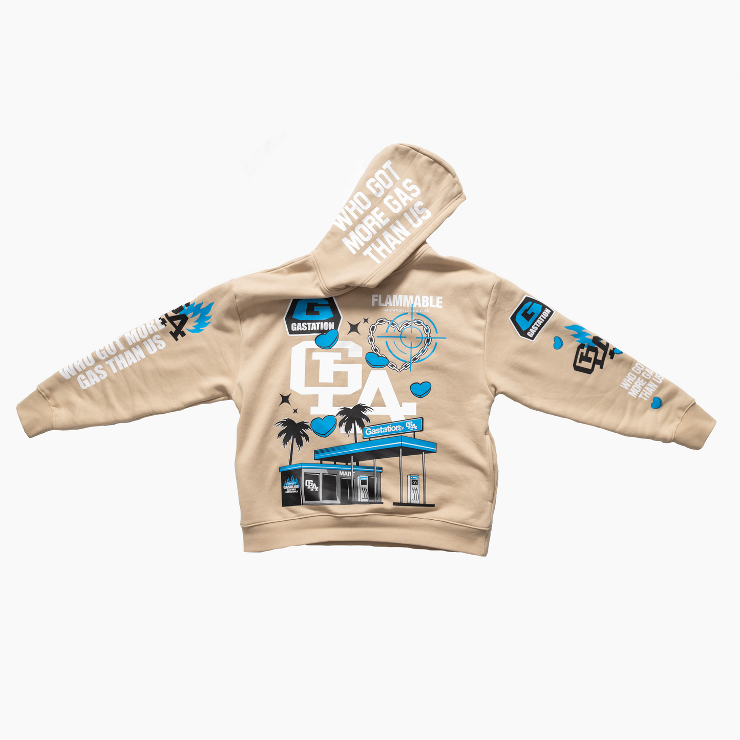 GLA staple Hoodie (beige)